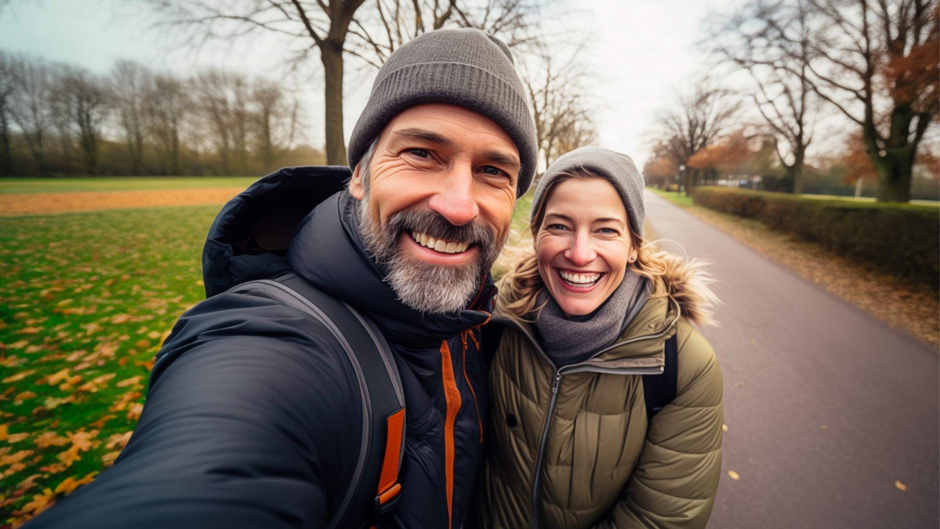 Photo of a couple dating in Cornwall